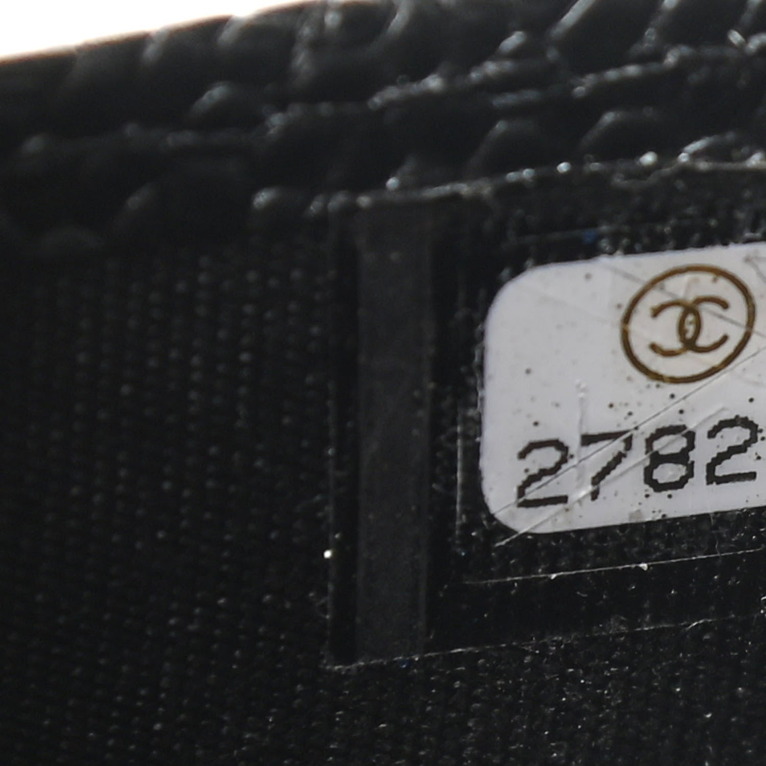 Chanel Caviar Quilted Card Holder Black 8 of 9