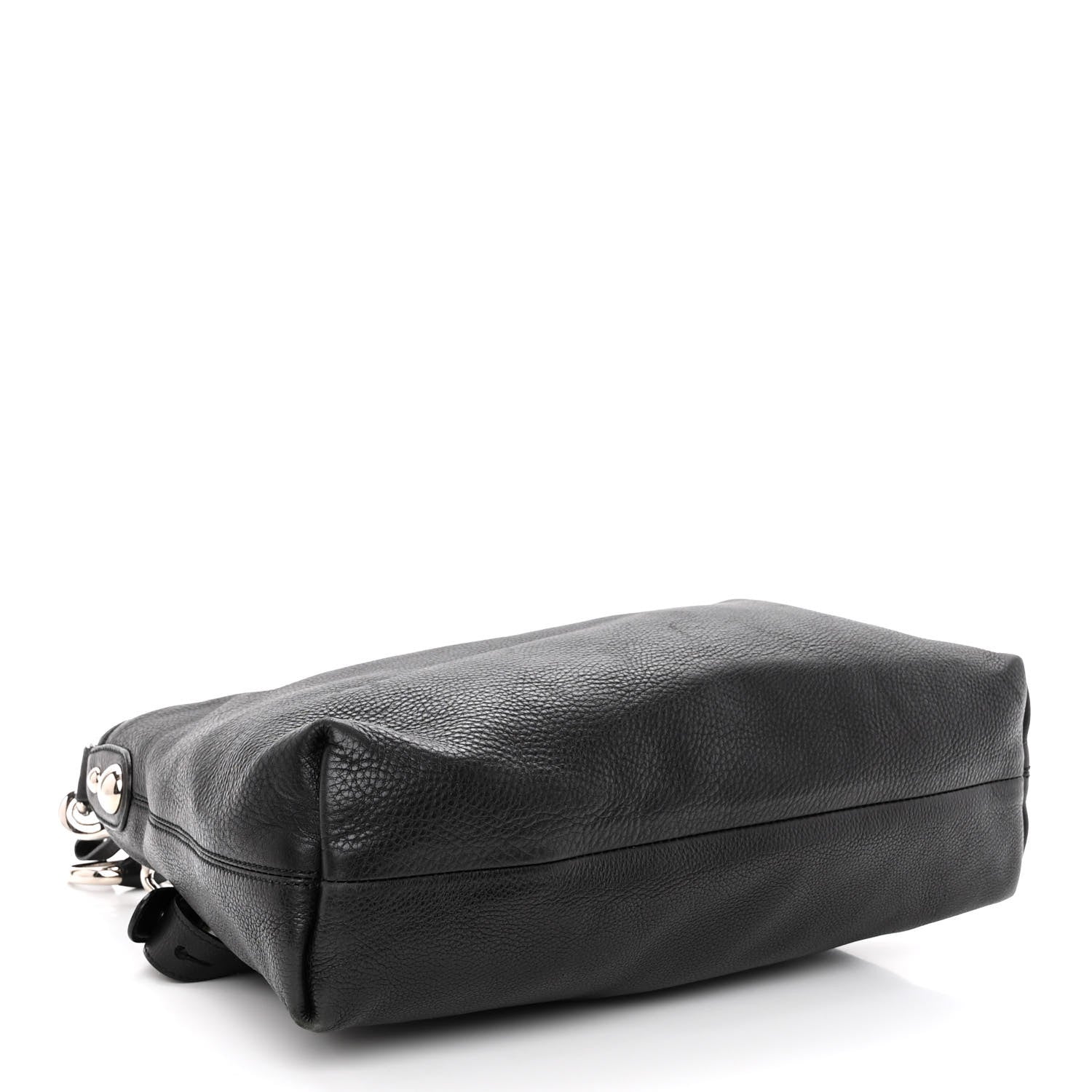 Gucci Calfskin Icon Bit Medium Hobo Black 4 of 12