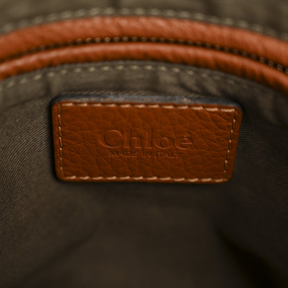 Chloe Calfskin Small Marcie Satchel Tan 6 of 13