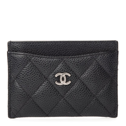 Chanel Caviar Quilted Card Holder Black 1 of 9