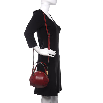 Gucci Piuma Lux Energy Mini Tifosa Basketball Shaped Shoulder Bag Romantic Cerise 2 of 10