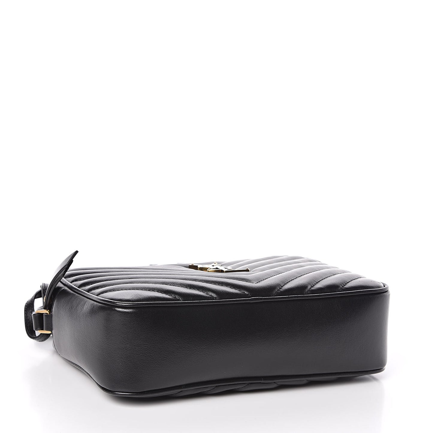 Calfskin Matelasse Monogram Lou Camera Bag Black