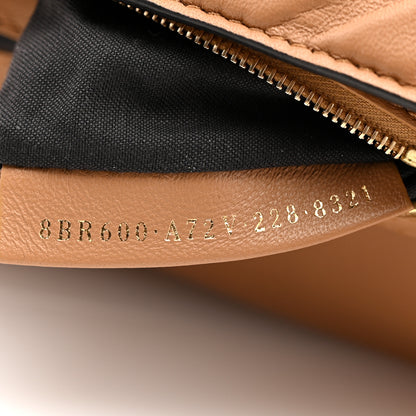 Fendi Nappa FF 1974 Embossed Baguette Miele Scuro 7 of 13