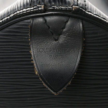 Louis Vuitton Epi Keepall 45 Black 6 of 11