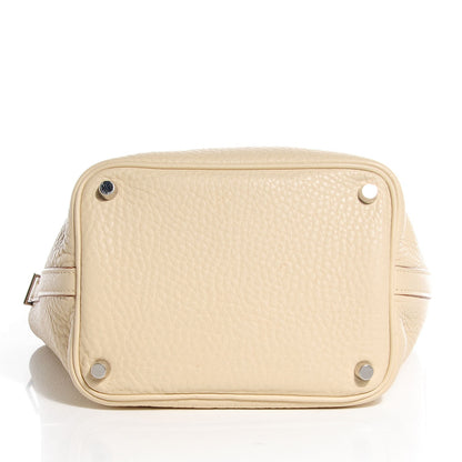 Hermes Taurillon Clemence Picotin PM Parchemin 6 of 12