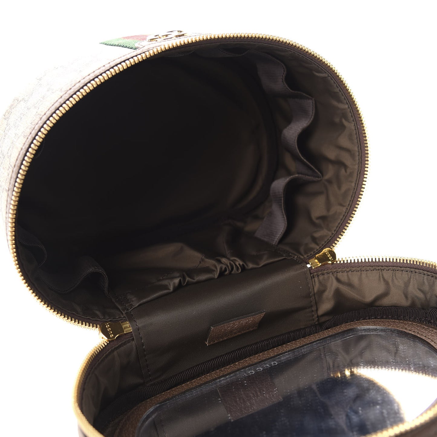 GG Supreme Monogram Ophidia Vanity Cosmetic Case