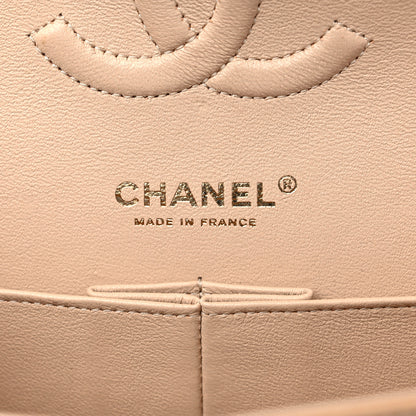Chanel Caviar Quilted Medium Double Flap Beige 6 of 9