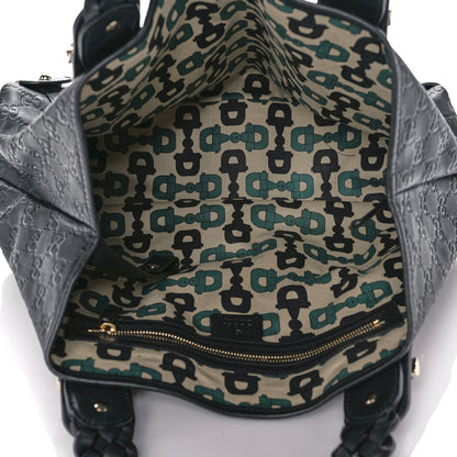 Gucci Guccissima Small Pelham Shoulder Bag Black 5 of 11