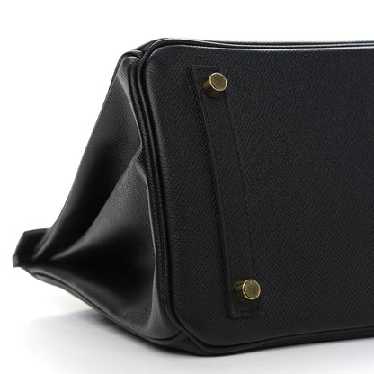 Hermes Epsom Birkin 30 Black 9 of 12