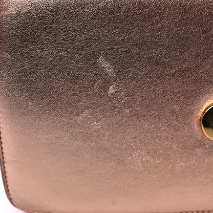 Saint Laurent Metallic Calfskin Small Betty Rose Gold 10 of 13