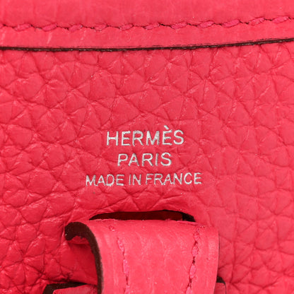 Hermes Taurillon Clemence Evelyne TPM Rose Extreme 5 of 9