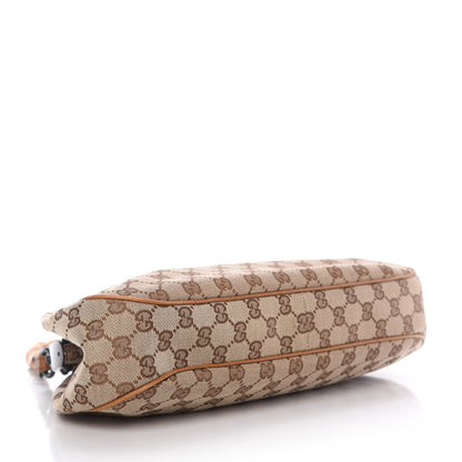 Gucci Monogram Bamboo Top Handle Bag Brown 4 of 10