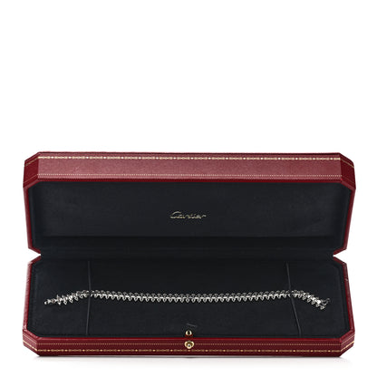Cartier 18K White Gold Medium Clash De Cartier Flexible Bracelet 18 4 of 4
