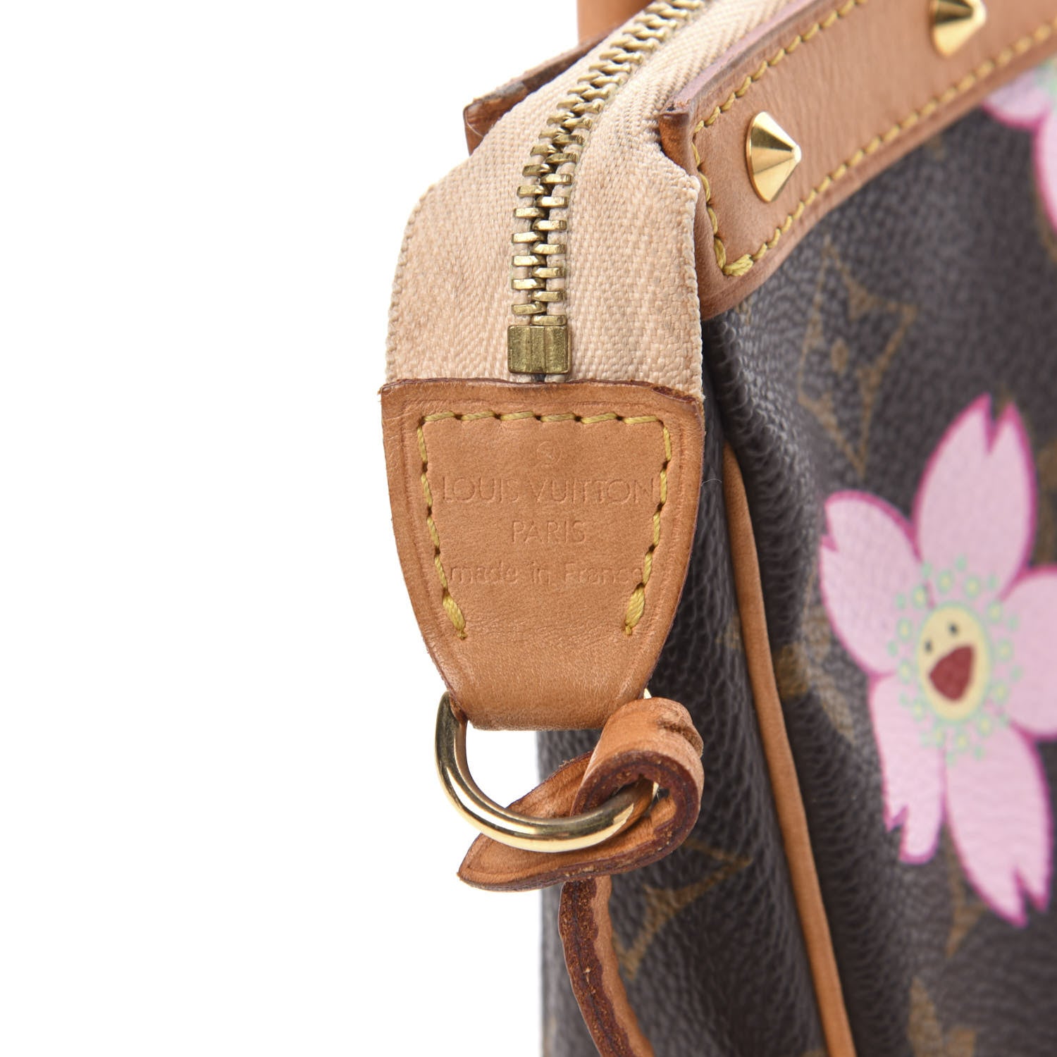 Louis Vuitton Monogram Cherry Blossom Pochette Accessories Brown 10 of 10