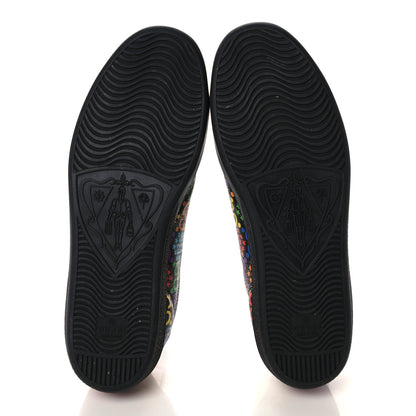 Gucci GG Supreme Monogram Psychedelic Ace Sneakers 41 Black Multicolor 5 of 8