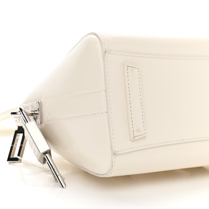 Givenchy Box Calfskin Mini Lock Antigona Shoulder Bag White 9 of 10