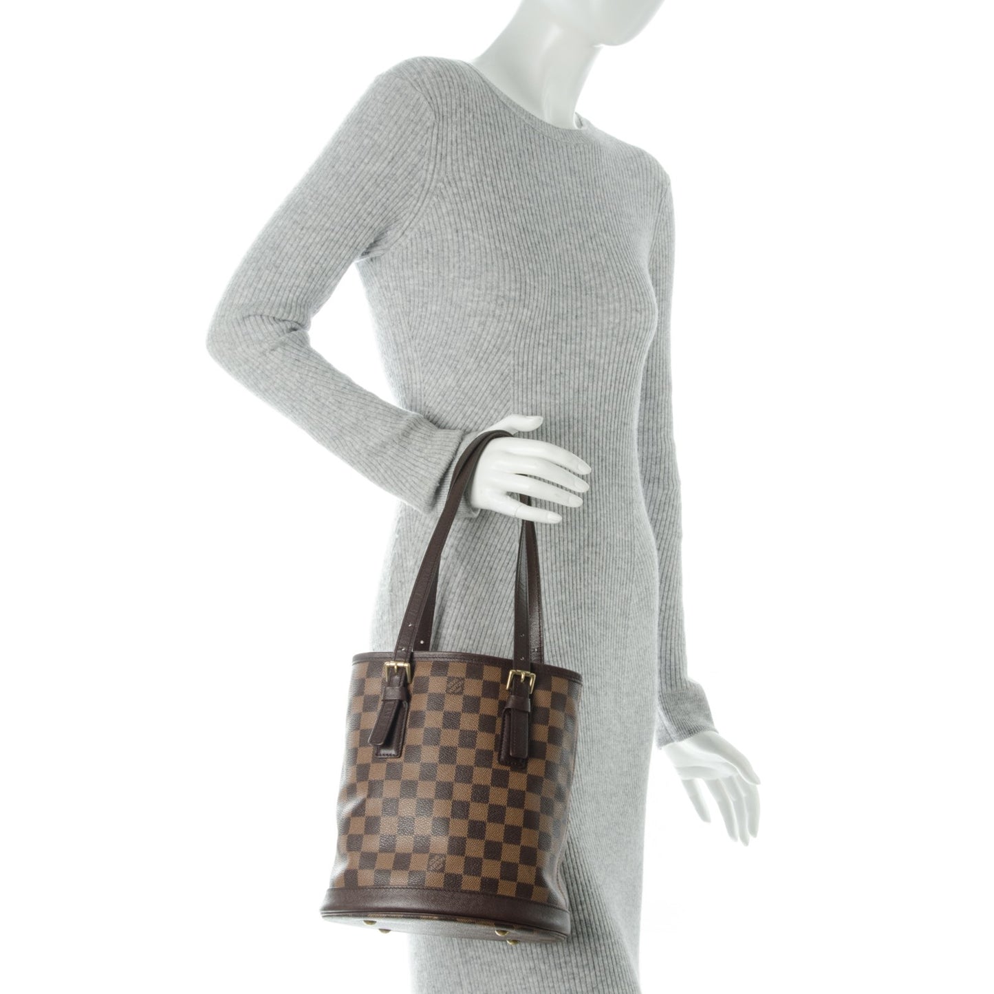 Damier Ebene Marais Bucket 23