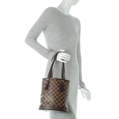 Louis Vuitton Damier Ebene Marais Bucket 23 2 of 7