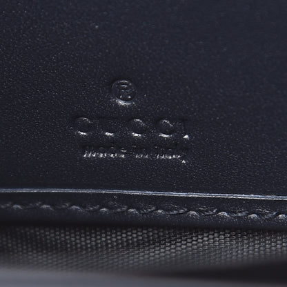 Gucci GG Supreme Monogram Web Zip Around Wallet Beige Blue 6 of 7