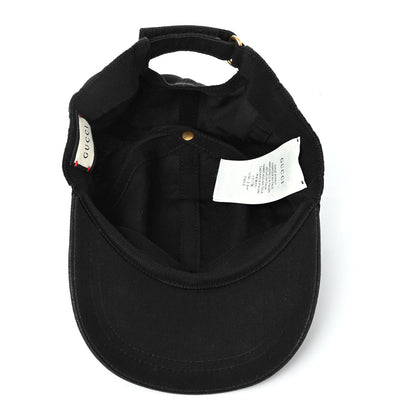 Gucci Cotton Worldwide Baseball Hat L Black 4 of 4