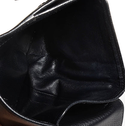 Gucci Calfskin French Flap Wallet Black 5 of 6
