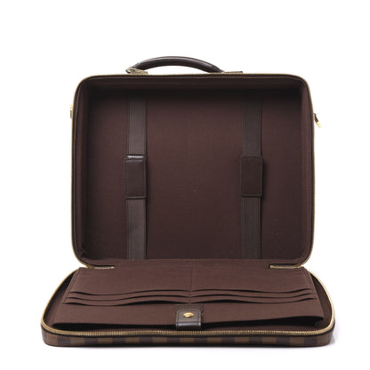 Louis Vuitton Damier Ebene Porte Ordinateur Sabana Computer Case 4 of 8