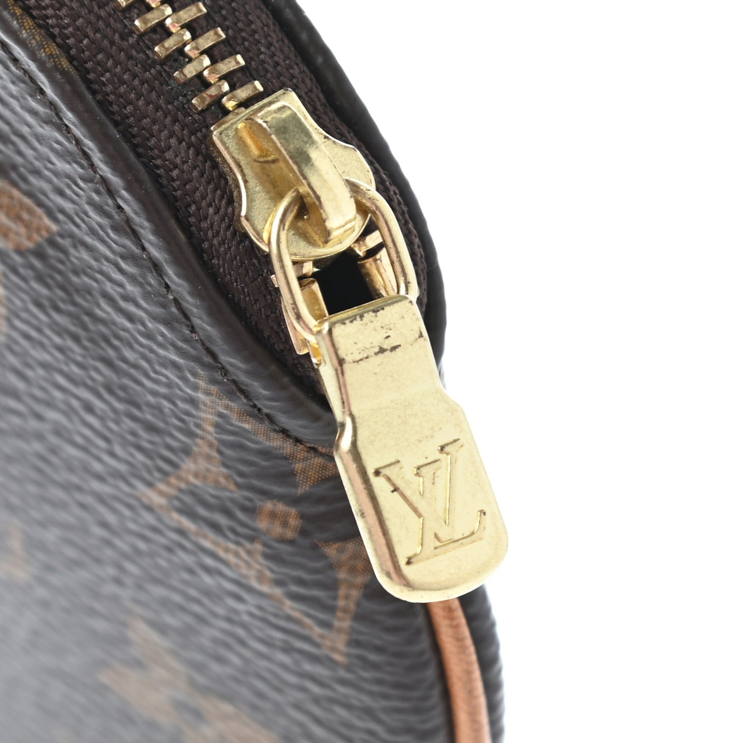 Monogram Round Coin Purse