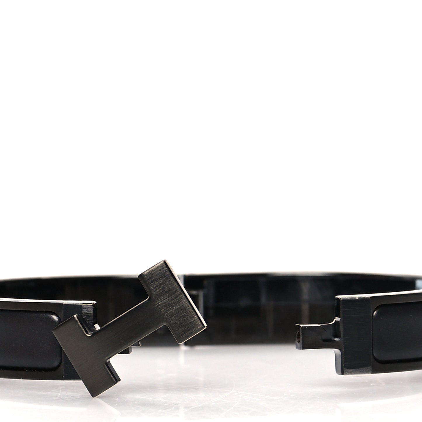 Matte Enamel Narrow Clic Clac HH Bracelet T5 So Black