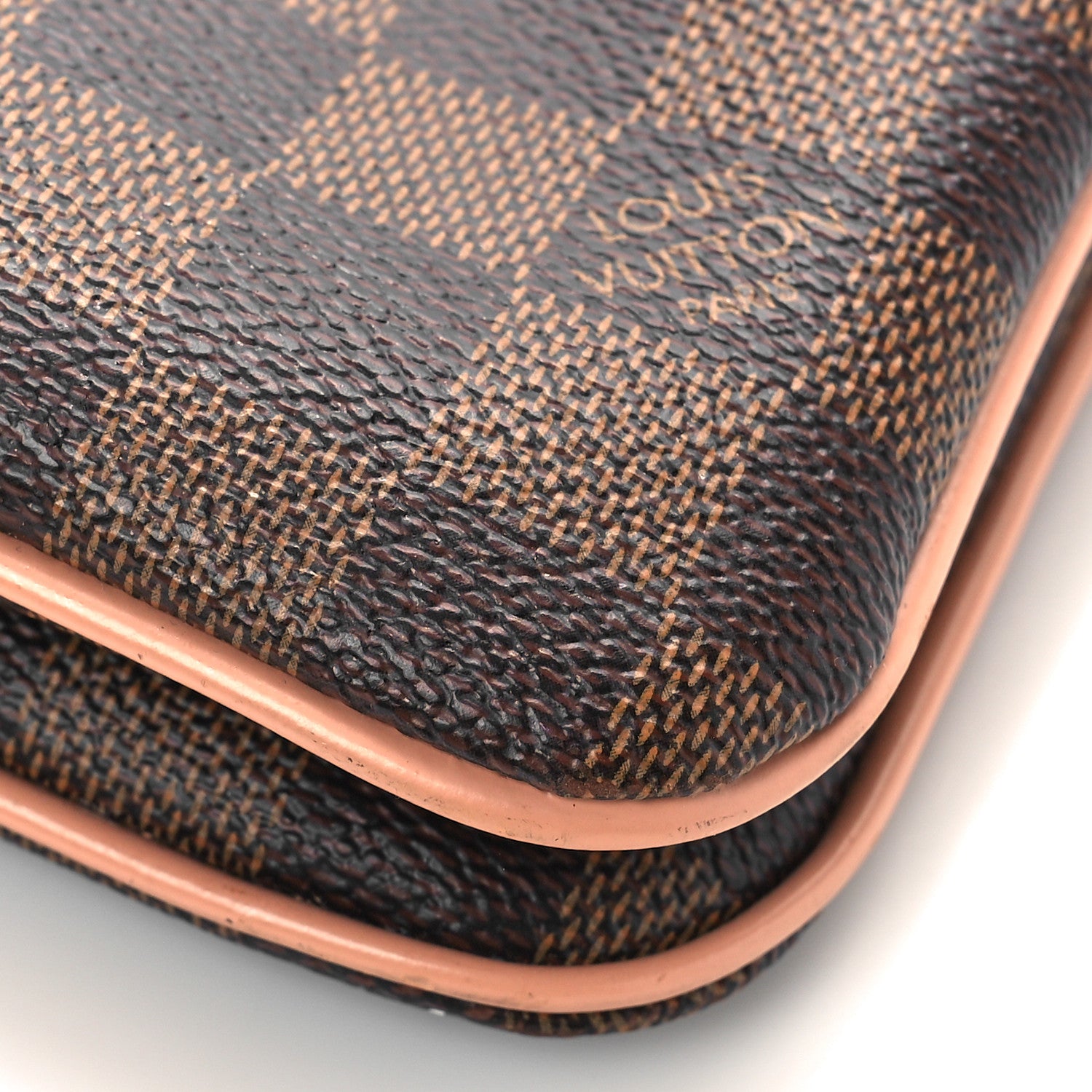 Louis Vuitton Damier Ebene Double Zip Pochette 9 of 11