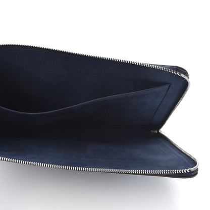 Louis Vuitton Epi Pochette Jour GM Blue 4 of 8