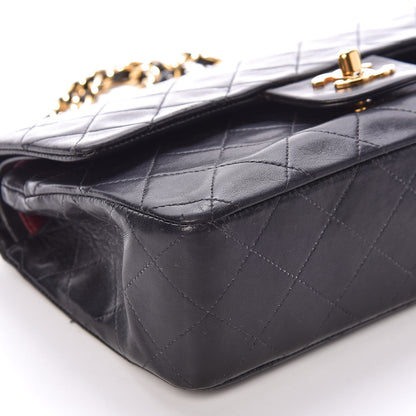 Chanel Lambskin Quilted Small Double Flap Black 6 of 11