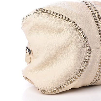 Bottega Veneta Cervo Uncinetto Bag Natural 5 of 13