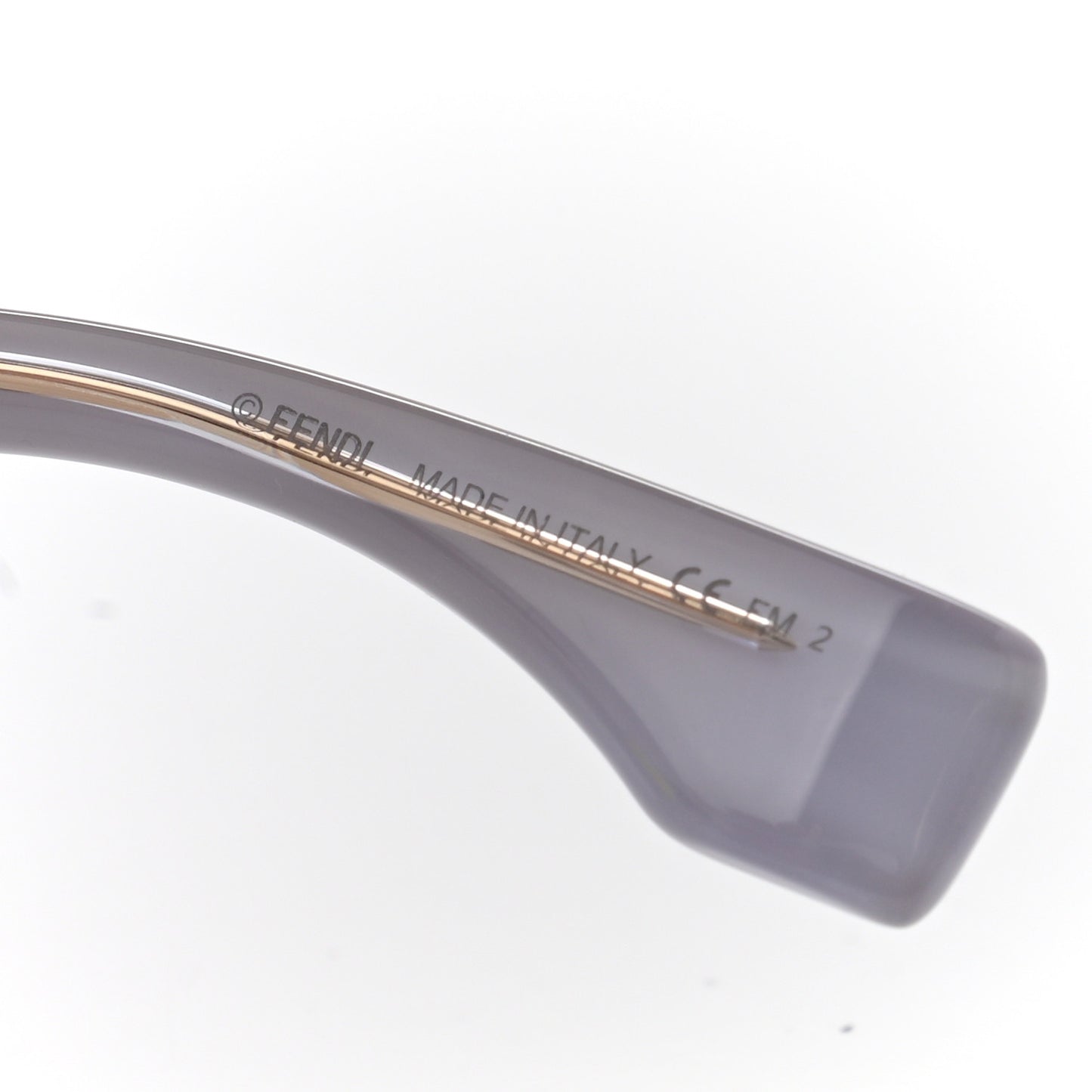 Acetate FF Sunglasses FF 0434/G/S White Gold
