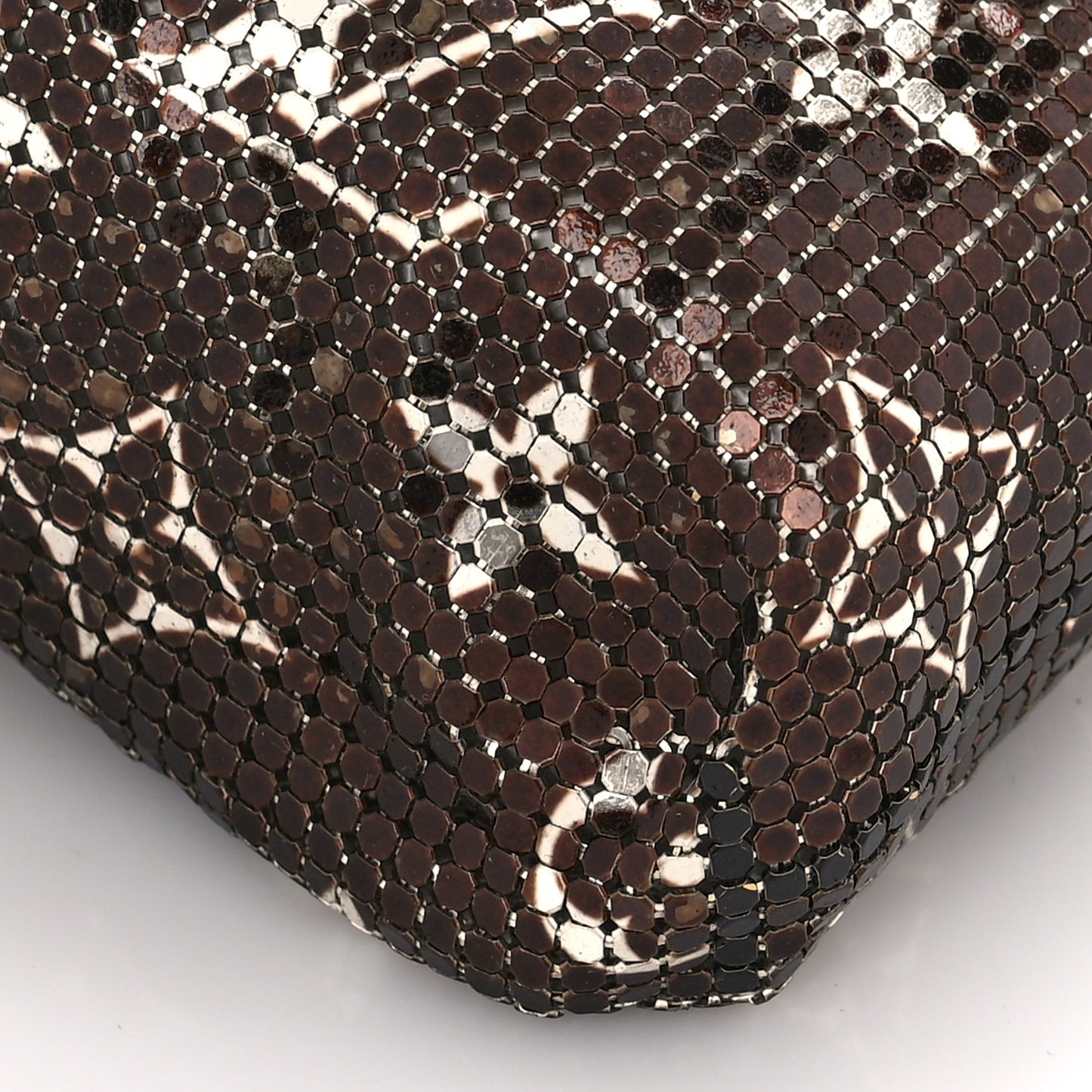 Monogram Mesh Metal Frances Bronze