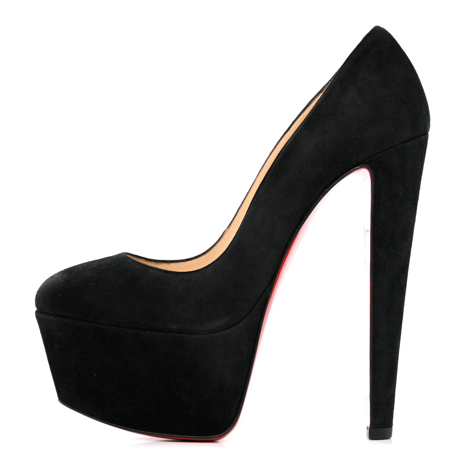 Christian Louboutin Suede Alta Vicky 160 Pumps 37 Black 1 of 15