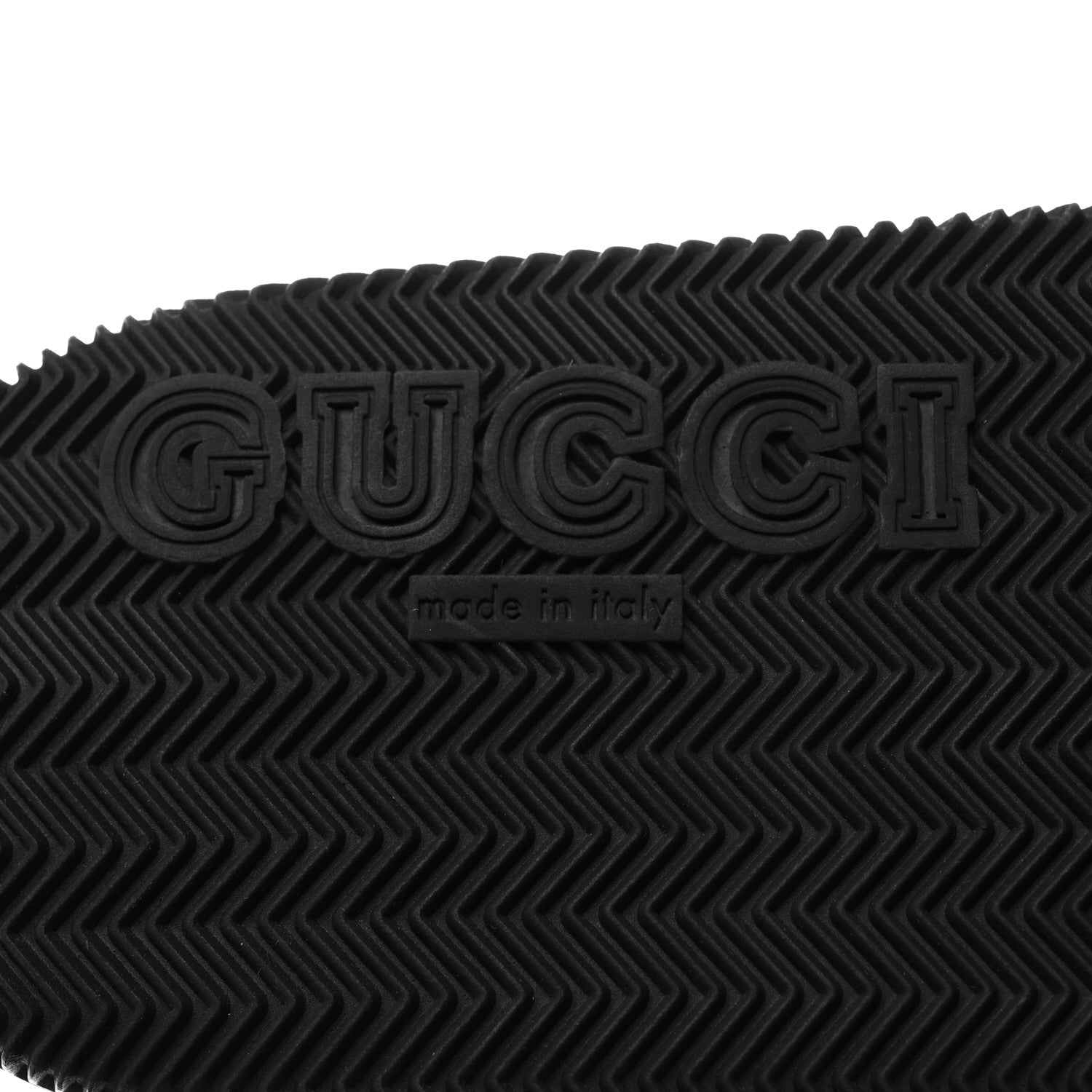 Gucci Rubber Web Mens Criss Cross Slide Sandals 8 Green Red 8 of 9
