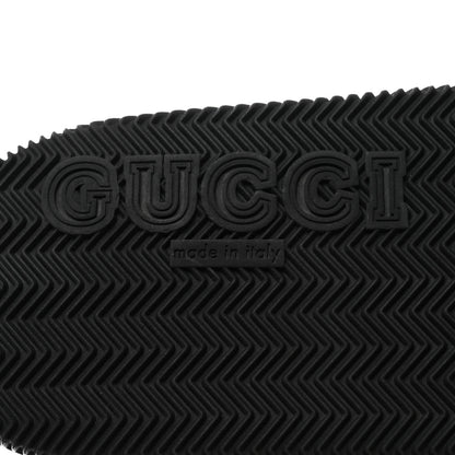 Gucci Rubber Web Mens Criss Cross Slide Sandals 8 Green Red 8 of 9