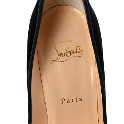 Christian Louboutin Velvet 100 Pumps 36.5 Black 8 of 8