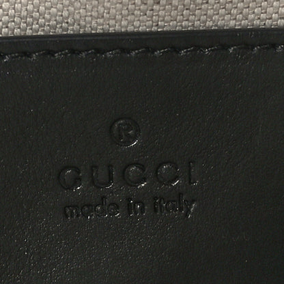 Gucci Calfskin GG Matelasse Small Dome Shoulder Bag Black Natural 6 of 8