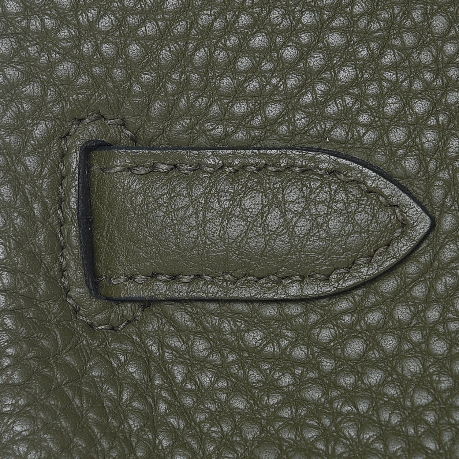 Hermes Togo Birkin 30 Vert Olive 14 of 31