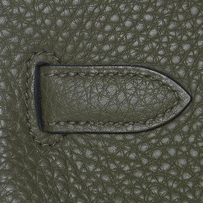 Hermes Togo Birkin 30 Vert Olive 14 of 31