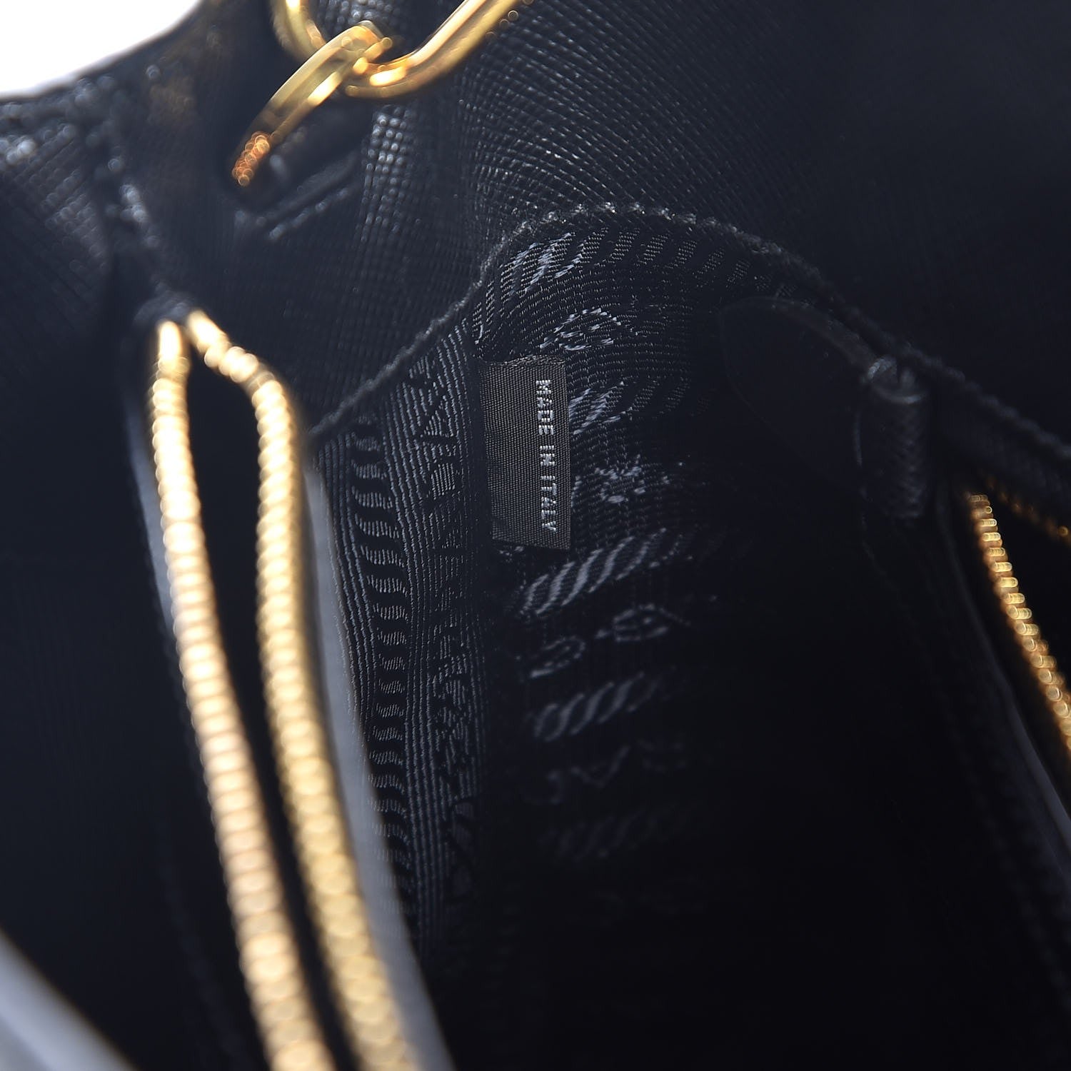 Prada Saffiano Lux Medium Tote Black 8 of 9