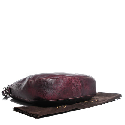 Gucci Calfskin Shoulder Bag Dark Purple 4 of 7