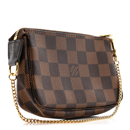 Louis Vuitton Damier Ebene Mini Pochette Accessories 2 of 13