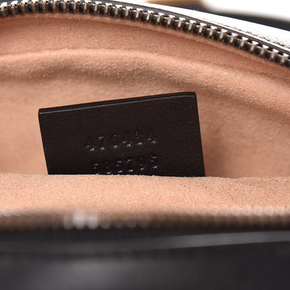 Gucci Calfskin Matelasse GG Marmont Belt Bag 75 30 Black 7 of 7