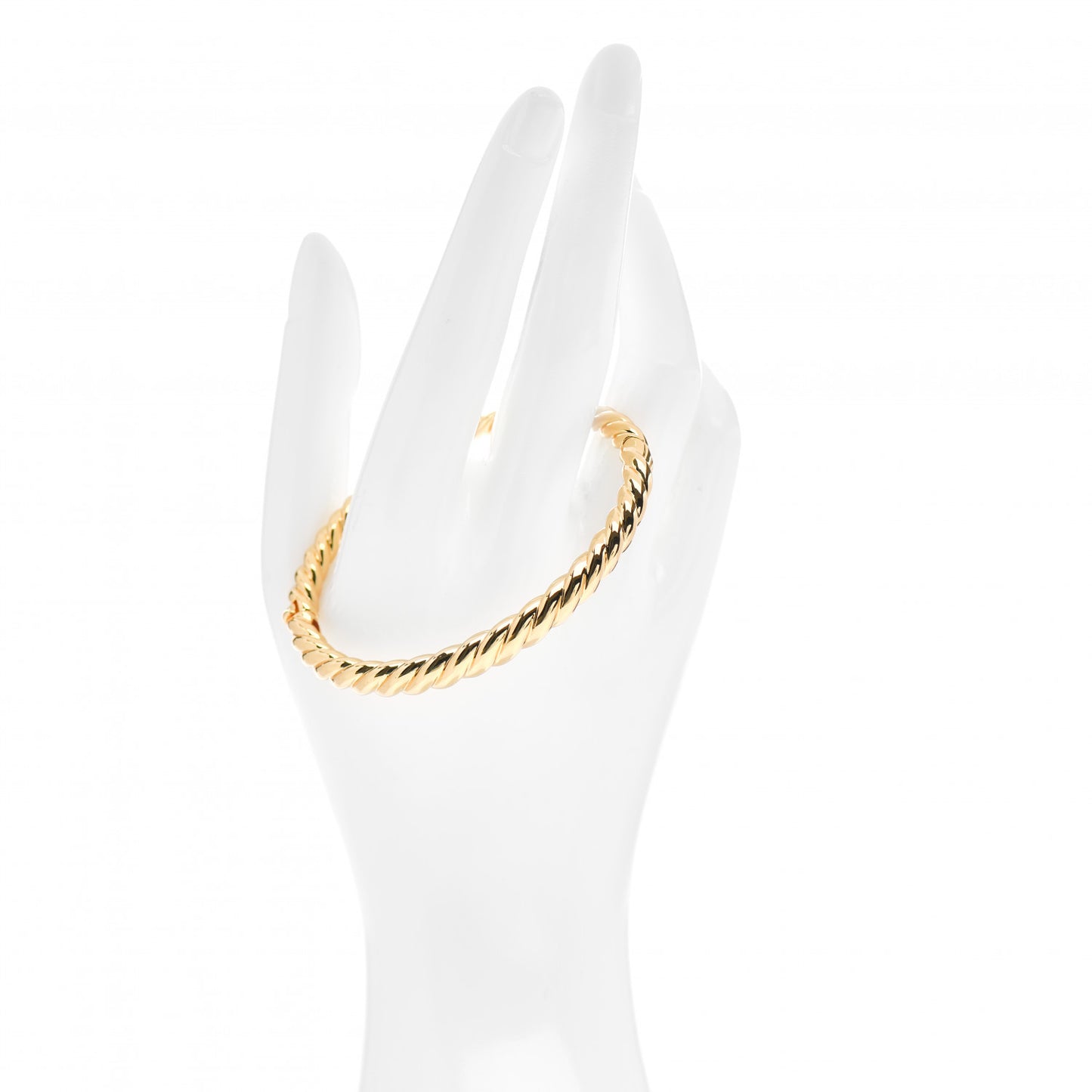 18K Yellow Gold 6mm Pure Form Cable Bracelet