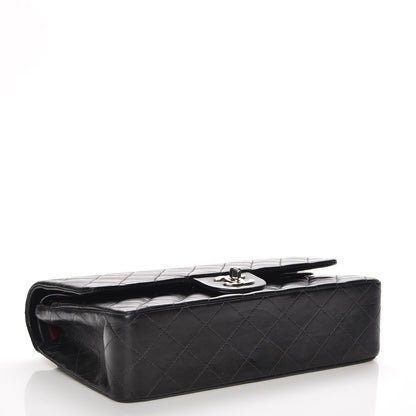 Chanel Lambskin Quilted Medium Double Flap Black 5 of 8