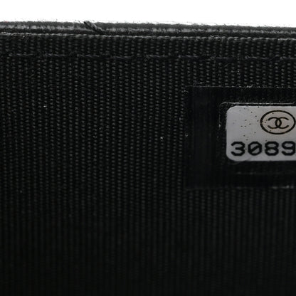 Chanel Lambskin Quilted Chanel 19 Flap Wallet Black 8 of 11