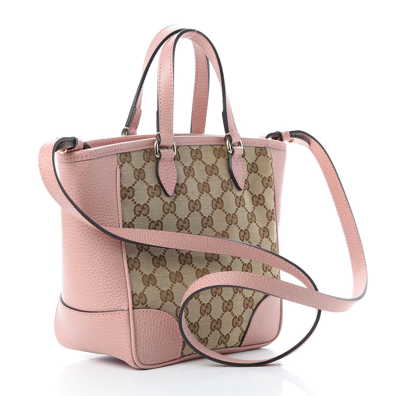 Gucci Monogram Small Bree Tote Beige Soft Pink 4 of 11