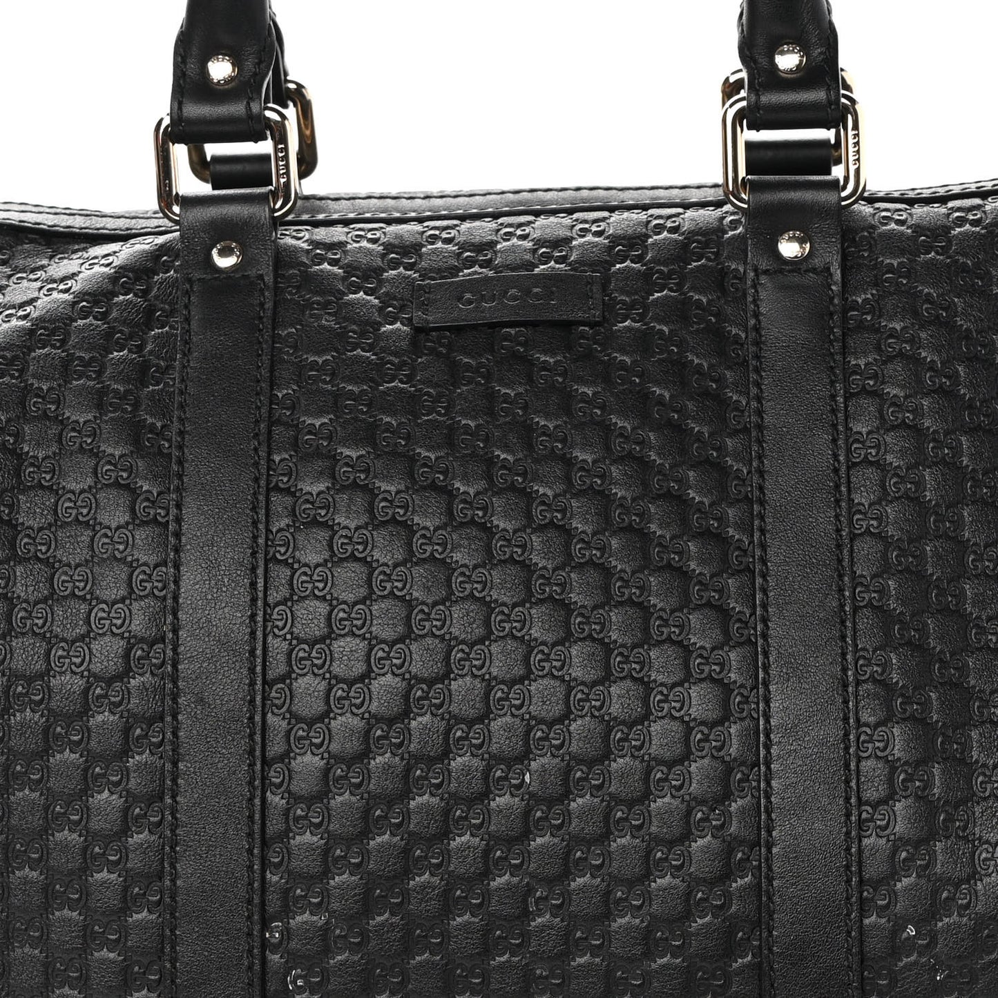 Microguccissima Medium Boston Black